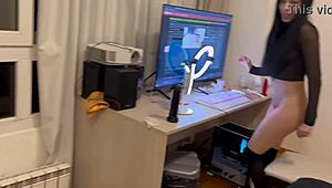 I cathc my northen cousn with big tits