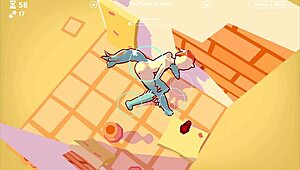 Odymos Lgbt Hentai Game Ep 6: Kinky Bisexual Couple In Public Sex