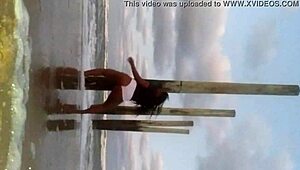 Take one, take two, take three orgasms from this ebony solo star