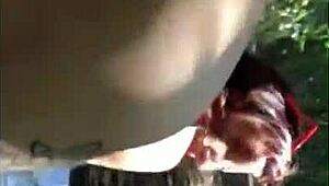 young argentinian latina slut gets lost in the forest and they fuck her pussy hard!