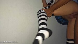 Our little 18+ secret unfolds as my step brother-in-law gives me a creampie in the hotel while my step sister is away.