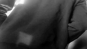 tough nut ebony babe gets her sexy ass worshipped in missionary blowjob