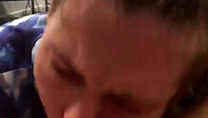 naughty deepthroat with sloppy gagging and choking