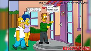 I couldn't believe it when my wife swapped with our neighbors in this wild simptoons adventure!