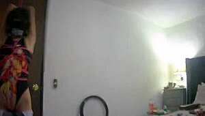 Why is this tied otaku slut getting spanked and fucked?