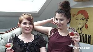 Ina & Maria Dive Into Kinky Lesbian Play