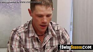 Steamy Massages Turn Into Messy Swinger Orgy Fun!