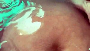 huge fat wet titties and tummy splashing in the tub