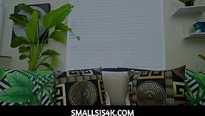 i watch tiny redhead stepsister harper red stroke my cock