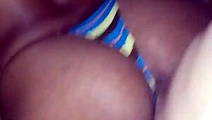 Beautiful Brunette Prostitute Cheats in Thong Lingerie