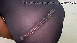 Intense african booty pounding with cumshots and bukkake from miami stud