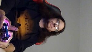 I jerk off while playing games, feeling so bisexual and gay