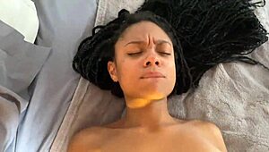 Colombian teen seduces with big tits for sticky cum