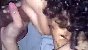 sucking friend's dick while girlfriend fingers my pussy