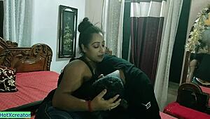 Indian amateur bhabhi enjoys rough anal doggystyle