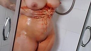 bake beans sploshing