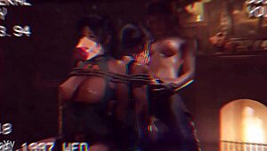 Tits and Asses: Lara's Big Tits and Ass Get a Cocky Treatment in Quickie Video