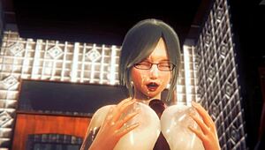 mature woman milking that big black cock