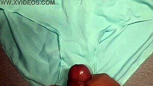 Masturbating Into Best Friend's Favorite Blue Panties