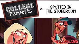 Man, I seen them college perverts in storeroom, ya know!