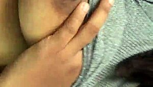 Uber ride turns steamy in the car outdoors