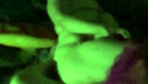 I watch Hannah Horn and Panda grind their pussies with a strap-on