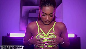 Addis Fouche Shakes Ass in POV Interview with Tits Exposed