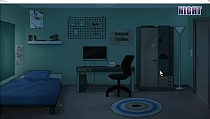 house chores turn naughty with a sneaky handjob from big tits maid on monster cock 😏