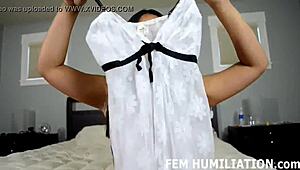 i think you can squeeze into these tiny panties, slave