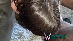 Teen 18+ bent over for big black cock doggystyle