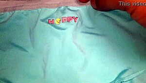 Masturbating Into Best Friend's Favorite Blue Panties