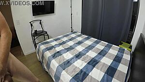 annie archer gets her ass taped!