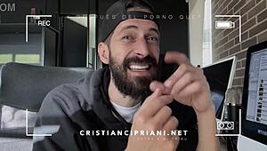 Cipriani Academy Episodio 3: Taller for Porno Actors in Bogota with Oiled Colombian Beauty