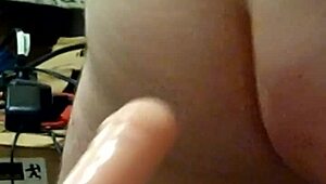 Joey D moans loudly as long machine assfucks her anal hole deeply in intense session.