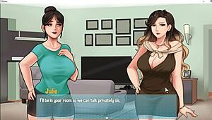 house chores turn naughty with a sneaky handjob from big tits maid on monster cock 😏