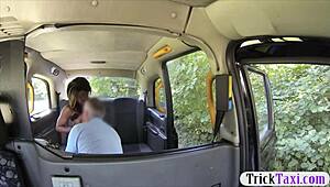 Why did that pervert driver drill the ebony woman to waive her fare?