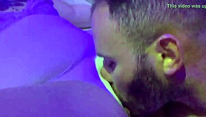 Latina pornstar in lingerie gives intense oral and anal