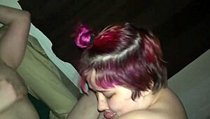 I watch Hannah Horn and Panda grind their pussies with a strap-on