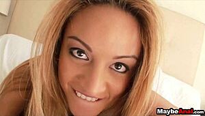 Tight latina asshole getting that dick from Natalia Robles 😏