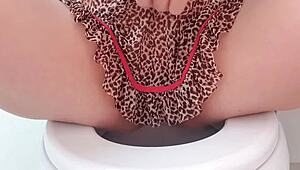 Hey, wanna see this naughty girl tease with her sheer nightgown?