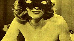 Vintage masked lesbian sex