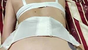 Violinist Deep Sucks Cock, Fucks In Poses, Gets Sperm!