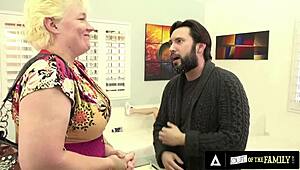 Out of the family - slutty stepdaughter bangs mom's boyfriend outdoors