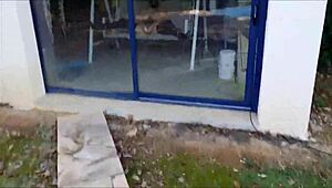 Naughty milf gets shagged in bdsm scene.