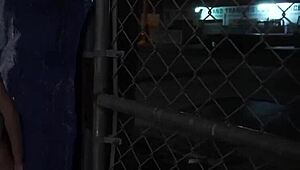 b anal creampie and extreme orgy rough outdoor public hook-up