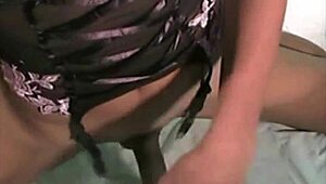 Thick Filipino Ladyboy Wanker Gets Massive Sperm Cumshot Blast