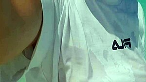 Extreme Hot Slut Plays with Outdoor Ass and Pussy