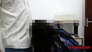 Watch the secretary deepthroat the boss's cock and get assfucked?