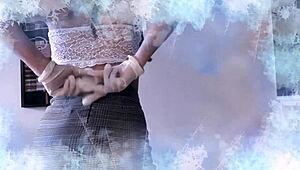 lali masturbates with dildo and toys on webcam during quarantine