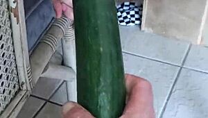 velvet rain 23 loves rough toys, cucumber play, intense ass fingering, and wild squirting orgasms